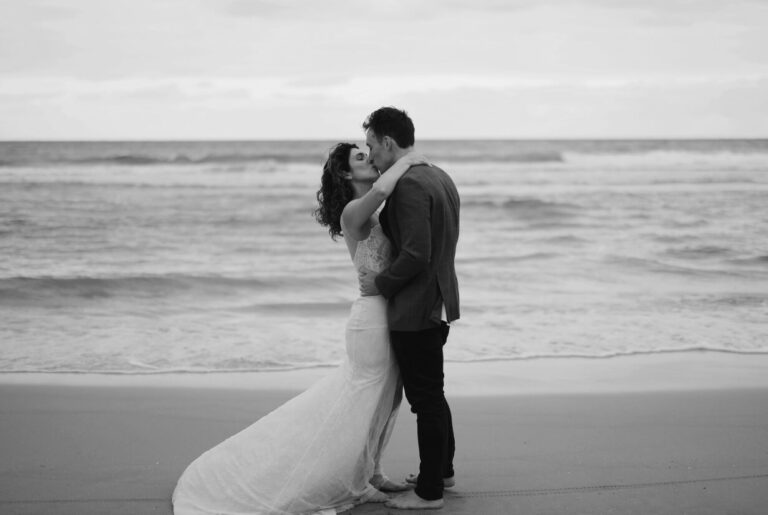 Golden Hour Magic: Capturing Sunset Wedding Portraits